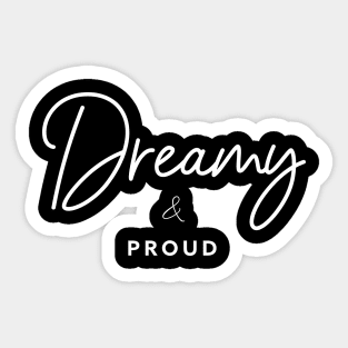 Dreamy & Proud | Enneagram 9 Sticker